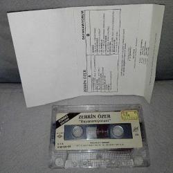 Kaset Zerrin Özer Dayanamıyorum albümü. Orijinal. 1987 dönem Kağıt Baskı koleksiyonluk
