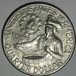 AMERİKA 1976  25 CENT ÇEYREK DOLAR ABD'nin Bağımsızlığının 200. Yıldönümü