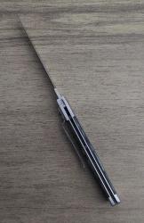 Heng Rui Knife Factory, Klipsli Katlanır Manuel Cep Çakı/Bıçak. Kişisel Cep ve Doğada (Outdoor Kamping) Kullanıma Uygundur. Sedef Kaplamalı, Paslanmaz Çelik. Yüksek Sınıf İşçilik ve Sağlamlık İle Mükemmel Durumdadır. Dikkat!! Çok Keskindir. 1990'lar. (Kapalı Hali:10.3 cm/Açık Hali:19 cm)