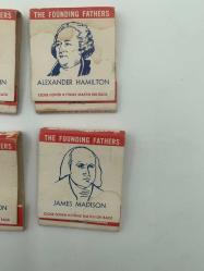 6 Adet Amerikan Başkanları Kibrit