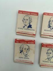 6 Adet Amerikan Başkanları Kibrit