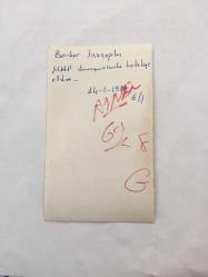 YEŞİLÇAM'IN ÜNLÜ YAPIMCISI BERKER İNANOĞLU'NUN ORİJİNAL FOTOĞRAFI - 12 x 7 cm EBADINDA - BERKER İNANOĞLU, MHP DURUŞMASINDA TAHLİYE OLDU, 14 OCAK 1982