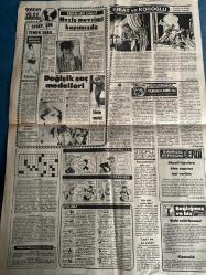 TERCÜMAN GAZETESİ - 7 EKİM 1985 - SADECE 2 SAYFADIR -Kenan Akın-Hz. Ali-Peygamber-Sahap Ayhan-Tolunoğlu Ahmet Ali-Nevzat Kaya Barış-Helena Aksun-Kerbelâ Ey Kerbelâ-Üç gölge Halife Ali’nin evine doğru kaydı-Muazzam fırsat bugün sona eriyor-Son tren kalkıyor-Bugünden sonra renkli TV video almak çok zor-İrtica yaygarası-Zaman sizin için önemliyse aradığınız kalite meytaş hazır toz kireç-Galatasaray süper piyangosu 2500 TL 600 As Dodge-Yarın Hz. Hasan eti şehit ediliyor-Kadın ve ev-Sebep çok yemek değil-Günün haberi-Kadınların huzursuzluğu saçla başlar-Dikkatli olun! Nezle mevsimi kapımızda-Değişik saç modelleri-Günün modeli-Kırat ve Köroğlu-Karadeniz fırtınası-Pehlivanlıkta da işinde de ustalaşmışım Sana mülazımlık rütbesi veriyorum-Pasaklıgiller-Ortadirek-3 soru 3 cevap-Birimizin hepimizin derdi-Sağlığımız ve biz-Gıda zehirlenmesi-Kasık ağrısı