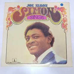 JOE SIMON - SIMON SINGS 33'LÜK LP PLAK 10/9,5 KONDİSYONDA
