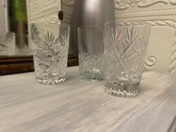 6 adet kristal su bardağı