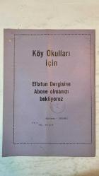 EFLATUN SANAT, FİKİR, KÜLTÜR, AKTÜALİTE DERGİSİ - ARALIK 1991 — SAYI: 276 M. ALİ GÖKBERK - NUŞİN KAVUKÇUOĞLU - ESRA ÇAYHAN - KENAN AKANSU - CAVİDAN TÜMERKAN - SİRRİ UZUNHASANOĞLU - NECMETTİN ÇANGA - BEKİ L. BAHAR - BURHAN SADIK YALÇIN - M. TANJU AKERMAN - YILMAZ AYBAR - I. BAYKAL İLDENİZ - ALİ BAYKAL - NEZAHAT SOMAR - S. FETHİ GÖKÇAYLI - MEHMET ULUGERGERLİ - CAHİDE ULAŞ - FERZAN MERİÇ - A. ARSLAN ARSLANERER - KEREM USNAKA - FİKRET ÇETİNKAYA - BERTA B. ÖZGÜN - DURMUŞ DEDE - İSMAİL SEZGİN - BERİA BİLİR - AYLİN SİPAHİOĞLU - ÜLKÜ AKSOY VATAN TÜRKÜSÜ - HALKI KİTAP OKUMAYA ALIŞTIRMALIYIZ - AVRUPA TOPLULUĞUNUN TEMELLERİ - TÜRKİYE'DE ANLAŞILAMAYAN EĞİTİM PROBLEMİ -  - TAM TAKIM EKSİKSİZ  36 SAYFA