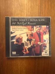 İdil Biret / Suna Kan 50.Yıl Özel Konseri / CD Bilkent Senfoni Orkestrası Canlı Kayıt (W.A.Mozart-J.S.Bach)