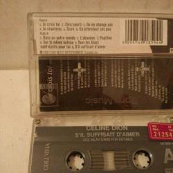Kaset Celine Dion s'il suffisait d'aimer albümü. Orijinal. Sorunsuz çalışıyor.