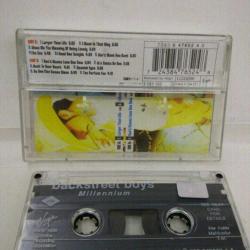 kaset backstreet boys millennium albümü. Orijinal. Sorunsuz çalışıyor.