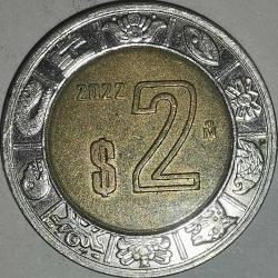 MEKSİKA 2022    2 PESO