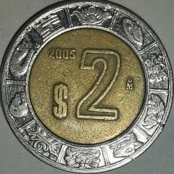 MEKSİKA 2005    2 PESO