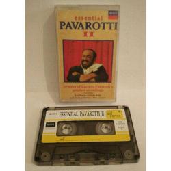 Kaset Pavarotti essential pavarotti 2 Orijinal. Sorunsuz çalışıyor.
