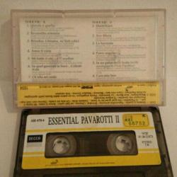Kaset Pavarotti essential pavarotti 2 Orijinal. Sorunsuz çalışıyor.