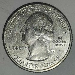 AMERİKA  2018 P   25 CENT ÇEYREK DOLAR  HATIRA  VOYAGEURS