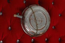 Antika Zincirli Metal Matara (Osmanlı Dönemi Tarzı)