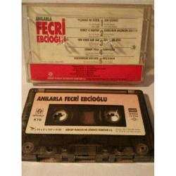kaset anılarla Fecri Ebcioğlu, çeşitli sanatçılarla.  Orijinal. Sorunsuz çalışıyor.