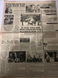 TERCÜMAN GAZETESİ - 8 EKİM 1977 - SADECE 4 SAYFADIR -Süleyman Demirel-Ali Rıza Alp-Rauf Tamer-Züleyha Minüf-Ahmet Kabaklı-Bülent Ecevit-Adem Bilgi-Metin Yurt-Kemal Ilıcak-Vali Karasaroğlu-Ali Orhan Fırat-‘Hükümet azim ve şevkle görev başındadır’-Dünya bankaları 500 milyon dolar kredi verecek-Beyoğlu ve Kasımpaşa’da 3 bina tamamen bir işhanı kısmen yandı-Banka soygunları üzerine aramalar artırıldı-Diyarbakır’da bir fabrikaya dinamit atıldı bir işçi öldü-İki çocuk annesi genç bir kadın kocasının metresini öldürdü-Hacı adayları kafileler halinde mukaddes topraklara doğru yola çıktı-Bandırma’da düşen keşif uçağının pilotu şehit oldu-Balıkesir’de duvar ve yollara yazı yazılması yasaklandı-Marmara bölgesi zeytin üretiminde geçen yıla oranla yüzde 90 azalma var-Yeniçeri ocağı gibi-İlköğretim ve bakanlık müfettişliği-3 sual 3 cevap-Kalorisi az gıdalar ömrü uzatıyor ihtiyarlığı geciktiriyor-Efeler geliyor