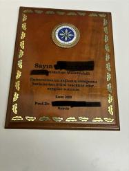 Ardahan üniversitesi plaket