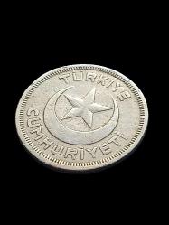 1939 10 Kuruş Koleksiyon Madeni Para. Cumhuriyet Dönemi Koleksiyon Para.