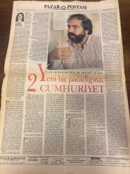 PAZAR POSTASI GAZETESİ DOĞUM GÜNÜ HEDİYESİ - 30 TEMMUZ 1994 - SAYI: 32 - TAM TAKIM 12 SAYFADIR -Mehmet Altan-Nihal Mete-Cengiz Aytmatov-Burhan Ekinci-Bilge Egeli-Fikret Bila-Taha Akyol-Çetin Barlas-Mine Kırıkkanat-Refik Durbaş-Mesut Yılmaz-Yusuf Özal-Fahri Korutürk-Bülent Ecevit-Turgut Özal-Mehmet Altan-Cengiz Aytmatov-Teslime Çınar-Cengiz Aytmatov’la politikadan sinemaya-Teslim olmayan Teslime-Bu kadın da KİM?-Sağ’da da kazan kaynıyor-Devletin tepesinde çözüm üretimi olmazsa-2. Cumhuriyet-Skandallar hesaplaşmalar parçalanmalar-Barışta kraliçe parmağı-Haklar ve özgürlükler nereye kadardır?-Özelleştirme demokrasileşmenin önkoşuludur-Osmanlı ve Kapitalizm-Eylül sendromu yeniden kaos sosyal patlama-SHP’nin durumu