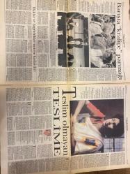 PAZAR POSTASI GAZETESİ DOĞUM GÜNÜ HEDİYESİ - 30 TEMMUZ 1994 - SAYI: 32 - TAM TAKIM 12 SAYFADIR -Mehmet Altan-Nihal Mete-Cengiz Aytmatov-Burhan Ekinci-Bilge Egeli-Fikret Bila-Taha Akyol-Çetin Barlas-Mine Kırıkkanat-Refik Durbaş-Mesut Yılmaz-Yusuf Özal-Fahri Korutürk-Bülent Ecevit-Turgut Özal-Mehmet Altan-Cengiz Aytmatov-Teslime Çınar-Cengiz Aytmatov’la politikadan sinemaya-Teslim olmayan Teslime-Bu kadın da KİM?-Sağ’da da kazan kaynıyor-Devletin tepesinde çözüm üretimi olmazsa-2. Cumhuriyet-Skandallar hesaplaşmalar parçalanmalar-Barışta kraliçe parmağı-Haklar ve özgürlükler nereye kadardır?-Özelleştirme demokrasileşmenin önkoşuludur-Osmanlı ve Kapitalizm-Eylül sendromu yeniden kaos sosyal patlama-SHP’nin durumu