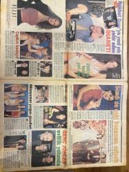 HAFTASONU GAZETESİ DOĞUM GÜNÜ HEDİYESİ - 5 OCAK 2000 - SAYI: 1 - TAM TAKIM 16 SAYFADIR -Mehmet Ali Erbil - Nefise Karatay - Derya Tuna - Özlem Özakova - Ahmet Kadıbeşegil - Hülya Avşar - Serdar Erene - Sertab Erener - İsmet Ağb - Cenk Tunalı - Attilay Kandemir - Koç Kocaoğlu - Tarkan - Ebru Yaşar - Bülent Ersoy - Seda Sayan - Zerrin Özer - Hande Ataizi - Cem Davran - Suat Eris - Mehmet Ali Birand - Nükhet Duru - Nilüfer - Deniz Seki - Yonca Evcimik - Sibel Can - Ajda Pekkan - Muazzez Ersoy - Serpil Çakmaklı - Müjdat Gezen - Haldun Dormen - Sibel Turnagöl - Hakan Ural - Bülent Kayabaş - İbrahim Tatlıses - Altan Erbulak - Ebru Destan - Arzum Onan - Mehmet Aslantuğ - Ayşen Gruda - Hülya Koçyiğit - Mükerrem Ağabey - Engin Civan - Müge Anlı - Fatih Ürek - Gülben Ergen - Nalan - Rafet El Roman - Aşkın Nur Yengi - Çiğdem Tunç - Esin Engin - Ajlan Büyükburç - Erdal Çelik - Mehmet Toprak - Şükran Toprak - Muzaffer Kuşhan - Levent Kızıl - Nilüfer Kızıl - Halit Toprak - Nalan Toprak - Ayfer Topra