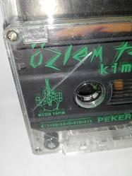 Kaset Özlem Tekin kime ne albümü. Orijinal. Kasette çalışmasını etkilemeyen çatlak var sorunsuz çalışıyor.