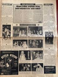 MODERN GAZETESİ DOĞUM GÜNÜ HEDİYESİ - 9 - 15 KASIM 1976 - SAYI: 267 - TAM TAKIM 8 SAYFADIR -Emel Sayın-Arzu Okay-Elvakim Kandidoğlu-Bülent Bilgiç-Nevin Nuray-Meseri Çetinel-Sevda Ferdağ-Seyyal Taner-Sevgi Yüce-Sevim Ulusoy-Güner Ümit-Fifi Göçünur-Atila Atasoy-Nazan Şoray-Suna Yıldızoğlu-Güner Perin-Tanju Okan-Yalçın Gülhan-Gönül Yazar-Yasemin Esmergül-Mesut Engin-Sadi Celil Cengiz-Meral Küçükerol-Gülümser Uğur-Metin Akpınar-Zeki Alasya-İskender Doğan-Zuhal Aktan-Zuhal Olcay-Hilton Oteli-Selami Şahin-Birsen Tezer-Zuhal Yorgancıoğlu-Yıldız Aslan  Bir tek film için 300 bin lira istedi-Filimcilerin ısrarı yüzünden Avrupa’ya doyamadan döndüm-Apayrı bir yeri var-Rahibeler fırtınası-Emel Sayın sinemada yeni burunla zafın yaptı-Festival sürprizi Seval Topçu’da yine iddialı-Sevda Ferdağ hâlâ güzelim diyor-Seyyal Taner yeniden sinemaya hız veriyor-Milyoner işadamı sevgilisinin 200 bin liralık hediyesini bu kez neden reddetti-Kim nerede nasıl eğleniyor-Güldüren karikatür-Göbetehan-Sır köşesi-Yara