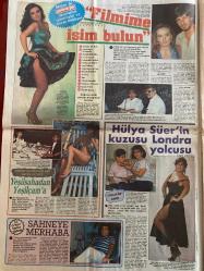 HAFTANIN SESİ GAZETESİ DOĞUM GÜNÜ HEDİYESİ - 12 TEMMUZ 1985 - SAYI: 28 - TAM TAKIM 12 SAYFADIR -Gönül Yazar-Vural Çakır-Türkan Şoray-Cihan Ünal-Sezen Aksu-Aydan Şener-Nil Burak-Zeynep Özal-Nazan Saatçi-Gloria Gaynor-Gaffar Yüce-Sibel Ünsal-Cüneyt Arkın-Bahar Öztan-Nükhet Duru-Füsun Önal-Müjde Ar-Mehtap Ar-Arif Kaptan-Hülya Süer-Orhan Şener-Kadir İnanır-Derya Tuna-İbrahim Tatlıses-Gönül Öner-Ünlü Toktam-Ümit Toktam  Taş Bebek hâlâ taş gibi-Mine’ye büyük haksızlık-İşte jürinin porno bulduğu sahneler-Bu kuşlardan hangisi güzel-Çöpçatan Zeynep Özal-Festival çapkını-Nazan Saatçi Hollywood yolcusu mu-10 şarkı 100 milyon-Önce dövüştü sonra öpüştü-Bambi’den sonra Okşan Ay-Nükhet Duru’ya göbek takviyesi-Benden bu kadar-Filmime isim bulun-Yeşilsahadan Yeşilçam’a-Sahneye merhaba-Hülya Süer’in kuzusu Londra yolcusu-Kadir İnanır’ın kuyruk acısı-Derya ile İbo’nun efkâr geceleri-Kadın kadına-Erkek erkeğe-Laz uşaklarının damarı tuttu Gönül Öner hapı yuttu-Et tırnaktan ayrılır mı-Adanalı’nın intikamı-M