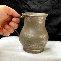 Antika 13 cm Bakır Maşrapa