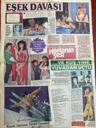 HAFTANIN SESİ GAZETESİ DOĞUM GÜNÜ HEDİYESİ - 5 ŞUBAT 1988 - SAYI: 6 - TAM TAKIM 12 SAYFADIR - Kayahan-Sezen Aksu-Müjde Ar-Türkan Şoray-Samantha Fox-Sener Şen-Rıfat Ilgaz-Nuri Gantar-Nilüfer-Gönül Yazar-Zeki Müren-İbrahim Tatlıses-Meral Gölüsoy-Sadri Alışık-Bülent Ersoy-Erol Sabancı-Beyza Cennet-Ahmet Akbalık-Sadullah Aslan-Ayşegül Süleyman-Ufuk Tok-Aydın Doğan-Hüseyin Aslan-Ayşe Şule Bilgiç-Murat Tokatlıoğlu-Filiz Özdemir-Mahmut Ceylan-Haldun Dormen-Hande Ceylan-Metin Yakar-Hülya Yıldız-Tanju Okan-Melih Yücel-Hülya Koçyiğit  Porno oyunu-Müjde mi Türkan mı-Eşek davası-Baba dayağı bardağı taşıran son damla oldu-Ve kuş yine yuvadan uçtu-Kayak sporuna gönül verenler-Şahika harikalar yaratıyor-Nuri Gantar alafranga tezgahtar-73 ödüllü türkücü-İsrail’in Zeki Müren’i İbo’nun kanatları altında-Müzik ilahesine Miki kazığı-Enflasyon hadım ediyor-Şimdi güzellik salonları çantaya sığıyor-Mecbur kalmadıkça asla bıçak altına yatmayın-Gut’a dikkat-Haftanın VIP’leri-Flaş sosyete-Biz Siz Onlar-Dost yem