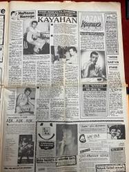 HAFTANIN SESİ GAZETESİ DOĞUM GÜNÜ HEDİYESİ - 5 ŞUBAT 1988 - SAYI: 6 - TAM TAKIM 12 SAYFADIR - Kayahan-Sezen Aksu-Müjde Ar-Türkan Şoray-Samantha Fox-Sener Şen-Rıfat Ilgaz-Nuri Gantar-Nilüfer-Gönül Yazar-Zeki Müren-İbrahim Tatlıses-Meral Gölüsoy-Sadri Alışık-Bülent Ersoy-Erol Sabancı-Beyza Cennet-Ahmet Akbalık-Sadullah Aslan-Ayşegül Süleyman-Ufuk Tok-Aydın Doğan-Hüseyin Aslan-Ayşe Şule Bilgiç-Murat Tokatlıoğlu-Filiz Özdemir-Mahmut Ceylan-Haldun Dormen-Hande Ceylan-Metin Yakar-Hülya Yıldız-Tanju Okan-Melih Yücel-Hülya Koçyiğit  Porno oyunu-Müjde mi Türkan mı-Eşek davası-Baba dayağı bardağı taşıran son damla oldu-Ve kuş yine yuvadan uçtu-Kayak sporuna gönül verenler-Şahika harikalar yaratıyor-Nuri Gantar alafranga tezgahtar-73 ödüllü türkücü-İsrail’in Zeki Müren’i İbo’nun kanatları altında-Müzik ilahesine Miki kazığı-Enflasyon hadım ediyor-Şimdi güzellik salonları çantaya sığıyor-Mecbur kalmadıkça asla bıçak altına yatmayın-Gut’a dikkat-Haftanın VIP’leri-Flaş sosyete-Biz Siz Onlar-Dost yem