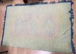 Nadir Eskilerden Anadolu Kilim Desenli Kadife Duvar Halısı