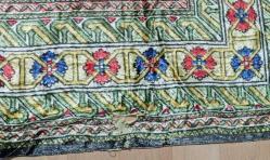 Nadir Eskilerden Anadolu Kilim Desenli Kadife Duvar Halısı