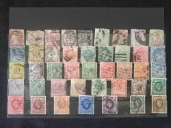 42 çeşit İngiltere Klasik Pullar