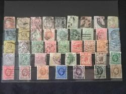 42 çeşit İngiltere Klasik Pullar