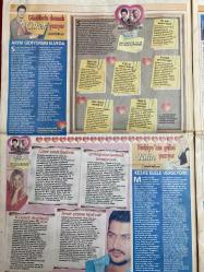 FISILTI GAZETESİ DOĞUM GÜNÜ HEDİYESİ - 13 - 19 EKİM 2004 - SAYI: 13 - TAM TAKIM 24 SAYFADIR -Bilal Özcan - Müslüm Gürses - Gönül Yazar - Muazzez Abacı - Yılmaz Morgül - Tülin - Perihan Savaş - Caner - Tolga Yüce - Tülay Yeşilmen - Mustafa Topaloğlu - Seda Sayan - Gökhan Şükür - Noella - Ali Sunal - Irmak Ünal - Alp Kırşan - Azra Akın - Kıvanç Tatlıtuğ - Şebnem Özuzcan - Yaşar Alptekin - Yeşim Salkım - Nurgül Yeşilçay - Mahir Akpınar - Okan Bayülgen - Kıraç - Serdar Ortaç - Şebnem Ferah - Burak Kut - Nilüfer - Sezen Aksu - Yıldız Tilbe - Hülya Avşar - Burcu Esmersoy - Tuğçe Kazaz - Özge Ulusoy - Hande Ataizi - Arzum Onan - Sibel Can - Ceyda Düvenci - Emrah - Muazzez Abacı  Tam bir dişiyim - Seda Sayan son kocası ile arasındaki özel konuları köşesinde yazdı - Cesur bir yazı - Zeki ve güzelim - Kocam böyle istedi - Selülitini itiraf etti - Noella’nın son avı - Halimden derdimden kimse anlamıyor - Bu numaralar artık eski arkadaşlar - Evi insanın dostu sırdaşıdır - Minik Kıraç’ın cevabı - H