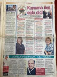 FISILTI GAZETESİ DOĞUM GÜNÜ HEDİYESİ - 13 - 19 EKİM 2004 - SAYI: 13 - TAM TAKIM 24 SAYFADIR -Bilal Özcan - Müslüm Gürses - Gönül Yazar - Muazzez Abacı - Yılmaz Morgül - Tülin - Perihan Savaş - Caner - Tolga Yüce - Tülay Yeşilmen - Mustafa Topaloğlu - Seda Sayan - Gökhan Şükür - Noella - Ali Sunal - Irmak Ünal - Alp Kırşan - Azra Akın - Kıvanç Tatlıtuğ - Şebnem Özuzcan - Yaşar Alptekin - Yeşim Salkım - Nurgül Yeşilçay - Mahir Akpınar - Okan Bayülgen - Kıraç - Serdar Ortaç - Şebnem Ferah - Burak Kut - Nilüfer - Sezen Aksu - Yıldız Tilbe - Hülya Avşar - Burcu Esmersoy - Tuğçe Kazaz - Özge Ulusoy - Hande Ataizi - Arzum Onan - Sibel Can - Ceyda Düvenci - Emrah - Muazzez Abacı  Tam bir dişiyim - Seda Sayan son kocası ile arasındaki özel konuları köşesinde yazdı - Cesur bir yazı - Zeki ve güzelim - Kocam böyle istedi - Selülitini itiraf etti - Noella’nın son avı - Halimden derdimden kimse anlamıyor - Bu numaralar artık eski arkadaşlar - Evi insanın dostu sırdaşıdır - Minik Kıraç’ın cevabı - H