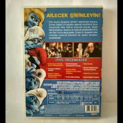 Dvd Şirinler, Türkçe Dublaj. Orijinal. Sorunsuz çalışıyor.