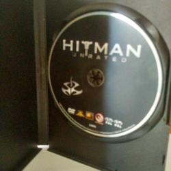Dvd  Hitman unrated, Türkçe Dublaj. Orijinal. Sorunsuz çalışıyor.