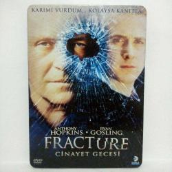 Dvd  Fracture Cinayet Gecesi, Metal Kutulu, Türkçe Dublaj. Orijinal. Sorunsuz çalışıyor.