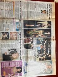 SABAH YILDIZI GAZETESİ DOĞUM GÜNÜ HEDİYESİ - 14 NİSAN 1999 - TAM TAKIM 8 SAYFADIR -Elvir Boliç - Gaye Sipahioglu - Nurseli İdiz - Hakkı Yalçın - Tarkan - Duygu Dikmenoğlu - Buse Savaş - Burak Sargın - Kemal Fidan - Muazzez Abacı - Hakkı Yalçın - Seden Aksu - Ece Erken - Farrah Fawcett - Beyazıt Öztürk - Hülya Avşar - Mesut Ekener - Kenan Kalav - Serdar Eren - Korhan Abay - Esin Moralioğlu - Yasemin Özmutlu - Murat - Şebnem - Muratin Sabir - Ayşe - Adnan Gürgen - Ömeri Kaçıroğlu - Yusuf Hayata Küstü - Hakkı Yalçın - Erdoğan Sevgin  Boşandılar - Fenerbahçeli Boliç eşi Gaye’den ayrıldı - Nurseli İdiz ve boşanan kadının duyguları - Kadınlar evliyken de boşandıktan sonra da mal gibi görülüyor - Sevdamın kuşları vuruldu - Bir daha asla evlenmem - Ayrılık rüzgarları - Boğaz’ın John Travolta’sı - Tarkan Deri Travolta vom Bosporus - Türkiye’nin Claudia’sı oldu - Önce şöhret sonra evlilik - Kadınlar da saç ektiriyor - Hayvan sevgisinden vazgeçmedi - 1999-2000 moda çizgileri - Bu kadın adamı kati