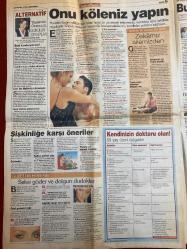 SABAH YILDIZI GAZETESİ DOĞUM GÜNÜ HEDİYESİ - 14 NİSAN 1999 - TAM TAKIM 8 SAYFADIR -Elvir Boliç - Gaye Sipahioglu - Nurseli İdiz - Hakkı Yalçın - Tarkan - Duygu Dikmenoğlu - Buse Savaş - Burak Sargın - Kemal Fidan - Muazzez Abacı - Hakkı Yalçın - Seden Aksu - Ece Erken - Farrah Fawcett - Beyazıt Öztürk - Hülya Avşar - Mesut Ekener - Kenan Kalav - Serdar Eren - Korhan Abay - Esin Moralioğlu - Yasemin Özmutlu - Murat - Şebnem - Muratin Sabir - Ayşe - Adnan Gürgen - Ömeri Kaçıroğlu - Yusuf Hayata Küstü - Hakkı Yalçın - Erdoğan Sevgin  Boşandılar - Fenerbahçeli Boliç eşi Gaye’den ayrıldı - Nurseli İdiz ve boşanan kadının duyguları - Kadınlar evliyken de boşandıktan sonra da mal gibi görülüyor - Sevdamın kuşları vuruldu - Bir daha asla evlenmem - Ayrılık rüzgarları - Boğaz’ın John Travolta’sı - Tarkan Deri Travolta vom Bosporus - Türkiye’nin Claudia’sı oldu - Önce şöhret sonra evlilik - Kadınlar da saç ektiriyor - Hayvan sevgisinden vazgeçmedi - 1999-2000 moda çizgileri - Bu kadın adamı kati