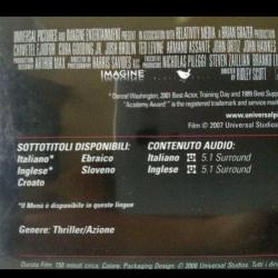 Dvd American Gangster, İngilizce, İtalyanca. Türkçe Seçeneği yok. Orijinal. Sorunsuz çalışıyor.