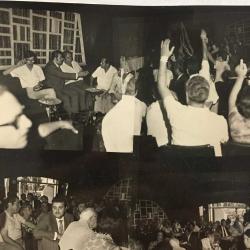 KLASİK TÜRK MÜZİĞİ SANATÇISI ve BESTECİ YILDIRIM GÜRSES'İN ORİJİNAL FOTOĞRAFI - 18 x 12 cm EBADINDA - YILDIRIM GÜRSES'İN SAHNE ALDIĞI MEKANDA ÇEKİLMİŞ 7 FARKLI KARE TEK FOTOĞRAFTA. HER BİR KARE 5 x 5 cm EBADINDADIR, 1971