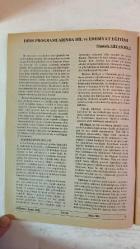 ERCİYES AYLIK FİKİR VE SANAT DERGİSİ - YIL: 25 SAYI: 300 TARİH: ARALIK 2002 NEVZAT TÜRKTEN - MUSTAFA MIYASOĞLU - KEMAL A. SEN - MUSTAFA USLU - GÜRSOY SOLMAZ - MÜJGAN ÜÇER - DURDU ŞAHİN - AHMET MÂHİR PEKSEN - BEYHAN ASMA - CEMAL TUZCUOĞULLARI - MUHSİN İLYAS SUBAŞI - NECDET ÇETİNOK - MUSA TEKTAŞ - YILMAZ HALILBEYOĞLU - FAZIL AHMET BAHADIR - ALİ BERAT ALPTEKİN - YAŞAR KALAFAT - ENVER UZUN - AŞIK MÜTİ - ABDULLAH ÇAĞRI ELGÜN - ALİ KAYA - M. HALİSTİN KUKUL - HAYRETTİN RAYMAN - YILMAZ GÜRBÜZ - ALİ ÖZTÜRK - MEHMET ÖZÇELİK - ALİ KAYIKÇI - ÜMİT FEHMİ SORGUNLU - ABDULKADİR GÜLER - GÜNER DİNÇASLAN - NÂZIM DÜNDAR SAYILAN - M. FAİK GÜNGÖR - TUNCER GÜLENSOY - AHMET BURAN - GÜVER GÜLSEVİN - HATİCE ŞAHİN - MEHMET ÇAYIRDAĞ - ÂLİM GERÇEL  ÜÇYÜZÜNCÜ SAYIMIZLA YİRMİBEŞ YIL - DERS PROGRAMLARINDA DİL VE EDEBİYAT EĞİTİMİ - ANNE HASRETİ - DİLİN MİLLİLEŞME SÜRECİNDEKİ YERİ - SEN VE BEN - DİNİMİZ İÇİN DİLİMİZ - OKUMAYA KOŞMAK KİTAPLA KONUŞMAK - KIRKINCI BAB - DOSTOEVSKY’NİN GENÇLİĞ - TAM TAKIM EKSİKSİZ  66 SAYFA
