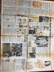 SABAH YILDIZI GAZETESİ DOĞUM GÜNÜ HEDİYESİ - 7 NİSAN 1999 - TAM TAKIM 8 SAYFADIR -Donatella Pilati - Nigar Akay - Evren Büyükburç - Erol Büyükburç - Özlem Derya - Ajlan Büyükburç - Al Pacino - Brad Pitt - Prens William - Prenses Zara - Lady Diana - Ayşen Kayacı - Sibel - Dr. Pervin - Yusuf Persiyan - Güner Uğur - Hazar - Serzen Aksu - Yıldız Tilbe - Yasemin Özmutlu - Hicran Aygün - Erdoğan Sevgin  Anarşist prenses - Bir Türke gönül verdi gelip evlendi kocası uyuşturucudan öldü - Yitik Ülkenin Prensi satış rekorları kırdı - Bal kabağı gençleştirir - İç giyim çamaşırına bak kendini tanı - Müzik kalbi koruyor - Evren Büyükburç babamı rahat bırakın - Kenan’la ilişkim hayatımın hatasıydı - Brad Pitt internette hayranlarıyla buluşuyor - Al Pacino muhteşem bir malikane satın aldı - Prens’in yüzünü güldüren prenses - Çok özel ve farklı koleksiyonlar - Kadınlar da saç ektiriyor - Anarşist prensesin akıl almaz hayatı - Seyirlik banyolar - İslim kebabı - Ispanaklı poğaça - Uzun yaşamın sırrı yoğu
