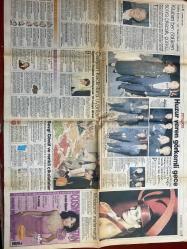 SABAH YILDIZI GAZETESİ DOĞUM GÜNÜ HEDİYESİ - 13 NİSAN 1999 - TAM TAKIM 8 SAYFADIR -İbrahim tatlıses-Betül Mardin-vergi rekortmeni İbrahim tatlıses’in hayatı dokuz perdelik bir oyun param yok Sevenim Çok-Derya tuna-bu yıl plajlar rengarenk-güzel sunucuya sevgilisinden ikinci ihanet-Ali ramazanoğlu-Ebru Destan-Madonna’nın yeni hali şaşırtıyor-Zeynep Kasımlıoğlu-Seren Serengil-Özlem basmacı-Suna yıldızoğlu-Doğan albay-Ebru Gündeşin en zor konseri-mantarlı tavuk pilav tarifi-şarkıcı güllü- huzur veren görkemli gece-Orhan Gencebay-Sevim Emre-nevzat ayaz-Şule ve Hasan Özdemir-