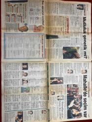 SABAH YILDIZI GAZETESİ DOĞUM GÜNÜ HEDİYESİ - 13 NİSAN 1999 - TAM TAKIM 8 SAYFADIR -İbrahim tatlıses-Betül Mardin-vergi rekortmeni İbrahim tatlıses’in hayatı dokuz perdelik bir oyun param yok Sevenim Çok-Derya tuna-bu yıl plajlar rengarenk-güzel sunucuya sevgilisinden ikinci ihanet-Ali ramazanoğlu-Ebru Destan-Madonna’nın yeni hali şaşırtıyor-Zeynep Kasımlıoğlu-Seren Serengil-Özlem basmacı-Suna yıldızoğlu-Doğan albay-Ebru Gündeşin en zor konseri-mantarlı tavuk pilav tarifi-şarkıcı güllü- huzur veren görkemli gece-Orhan Gencebay-Sevim Emre-nevzat ayaz-Şule ve Hasan Özdemir-