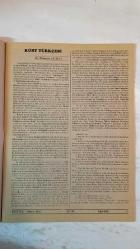 ERCİYES AYLIK FİKİR VE SANAT DERGİSİ - YIL: 24 SAYI: 280 TARİH: NİSAN 2001 TUNCER GÜLENSOY - TIMUR KOCAOĞLU - RAMAZAN SALMAN - ENVER UZUN - YÜCEL İPEK - MUHSİN BOZKURT - ALİ KAYIKÇI - YAŞAR KALAFAT - MEHMED KARDEŞ - AHMET KAPLAN - ABDULKADİR GÜLER - M. HALİSTİN KUKUL - DURDU ŞAHİN - HAYRETTİN İVGİN - MUSTAFA USLU - HASAN YÜKSEL - ENVER ARAS - AHMET MÂHİR PEKSEN - ERDOĞAN PALA - AHMET DOĞAN - ÜLKÜ ÖNAL  ANADOLU AĞIZ ARAŞTIRMALARININ BUGÜNKÜ DURUMU - DÜNYA TÜRK DİLİ (SOSYO-POLİTİK BİR YAKLAŞIM) - KÜRT TÜRKÇESİ - BAK ŞU SÂBIK TEBAA’YA - KÖROĞLU DESTANI’NDA MİLLÎ TAHRİBAT - ANA HAKKI - GAYRIDIR HER MİLLETTEN BU BİZİM MİLLETİMİZ - HALK KÜLTÜRÜ (İNANÇLARI) ORTAKLIKLARI İTİBARIYLA ORTADOĞU - İSRAF FELAKETTİR - ABDULLAH SATOĞLU VEYÂ BİR DEMET LÂLE - KAYBOLAN DEĞERLERİMİZDEN ŞEVKET BULUT - SAN’AT, KÜLTÜR VE İLİM BELDESİ NİKSAR - “BEREKETE DOĞRU” VE BİZ - “HÜSNE MAĞRUR OLMA EY YÜZÜ MÂHIM” - YOZGAT SÜRMELİSİ - HALK OYUNLARININ GÜNÜMÜZDEKİ MESELELERİ - AZERBAYCAN HAL - TAM TAKIM EKSİKSİZ  34 SAYFA